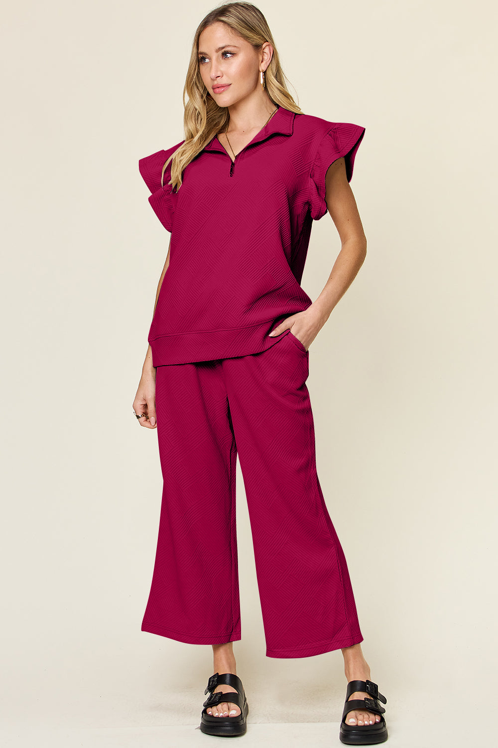 Poshli Drawstring Two-Piece Set