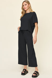 Poshli Textured Two-Piece Set