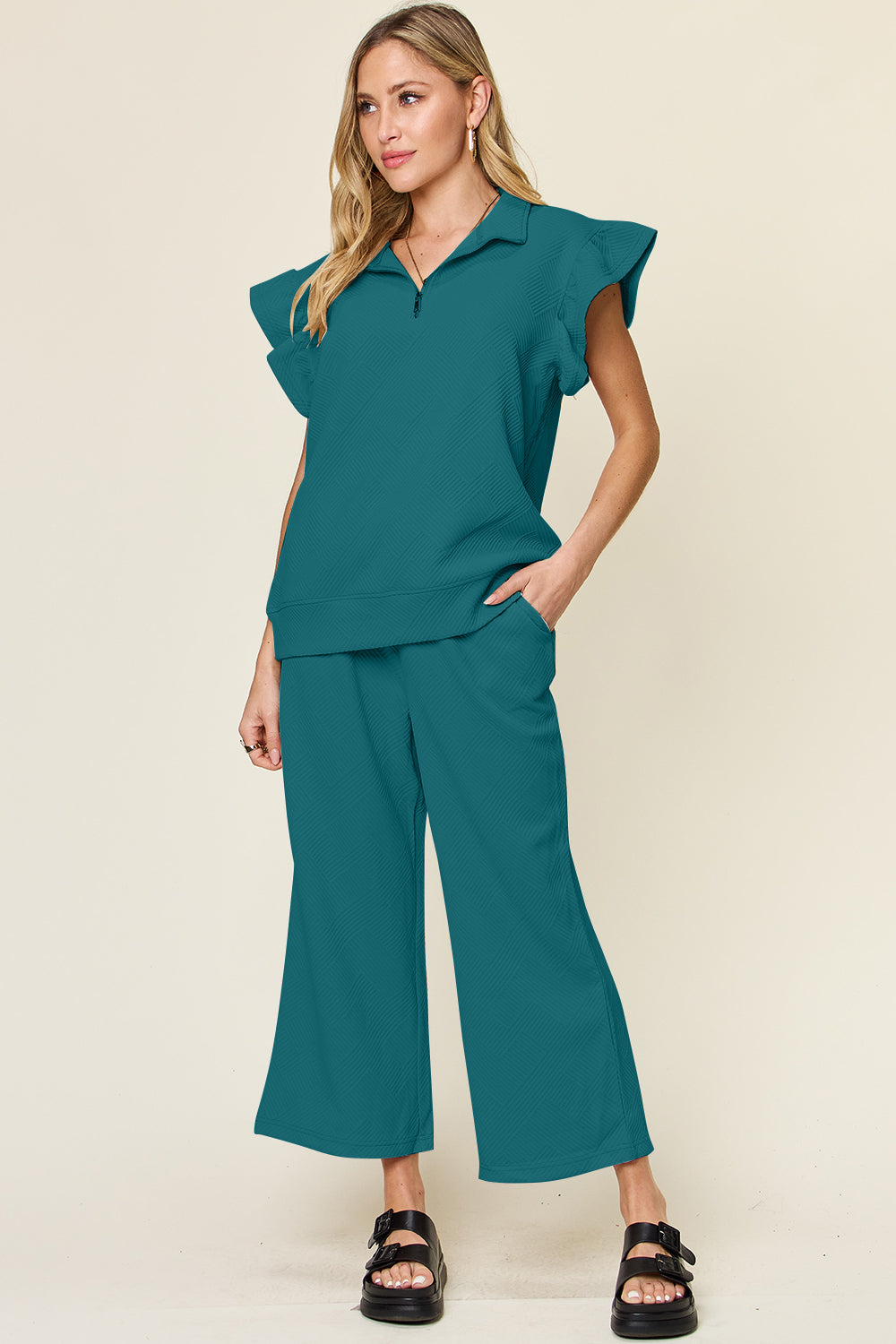 Poshli Drawstring Two-Piece Set