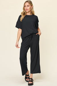 Poshli Textured Two-Piece Set