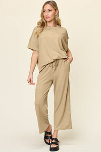 Poshli Textured Two-Piece Set
