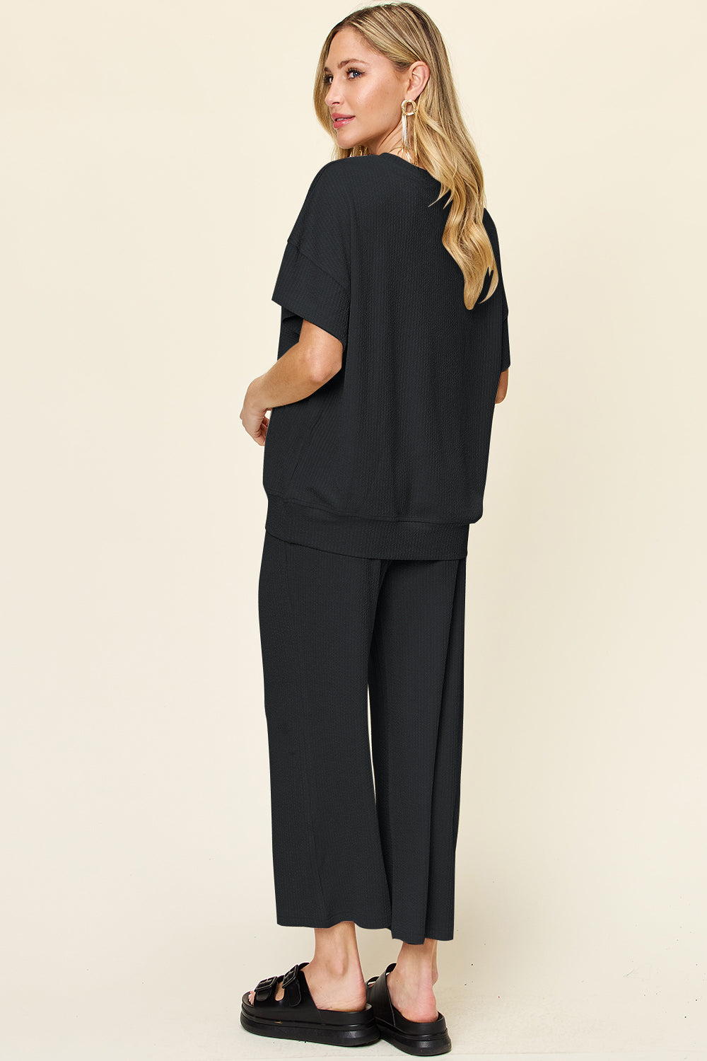 Poshli Textured Two-Piece Set