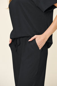 Poshli Textured Two-Piece Set