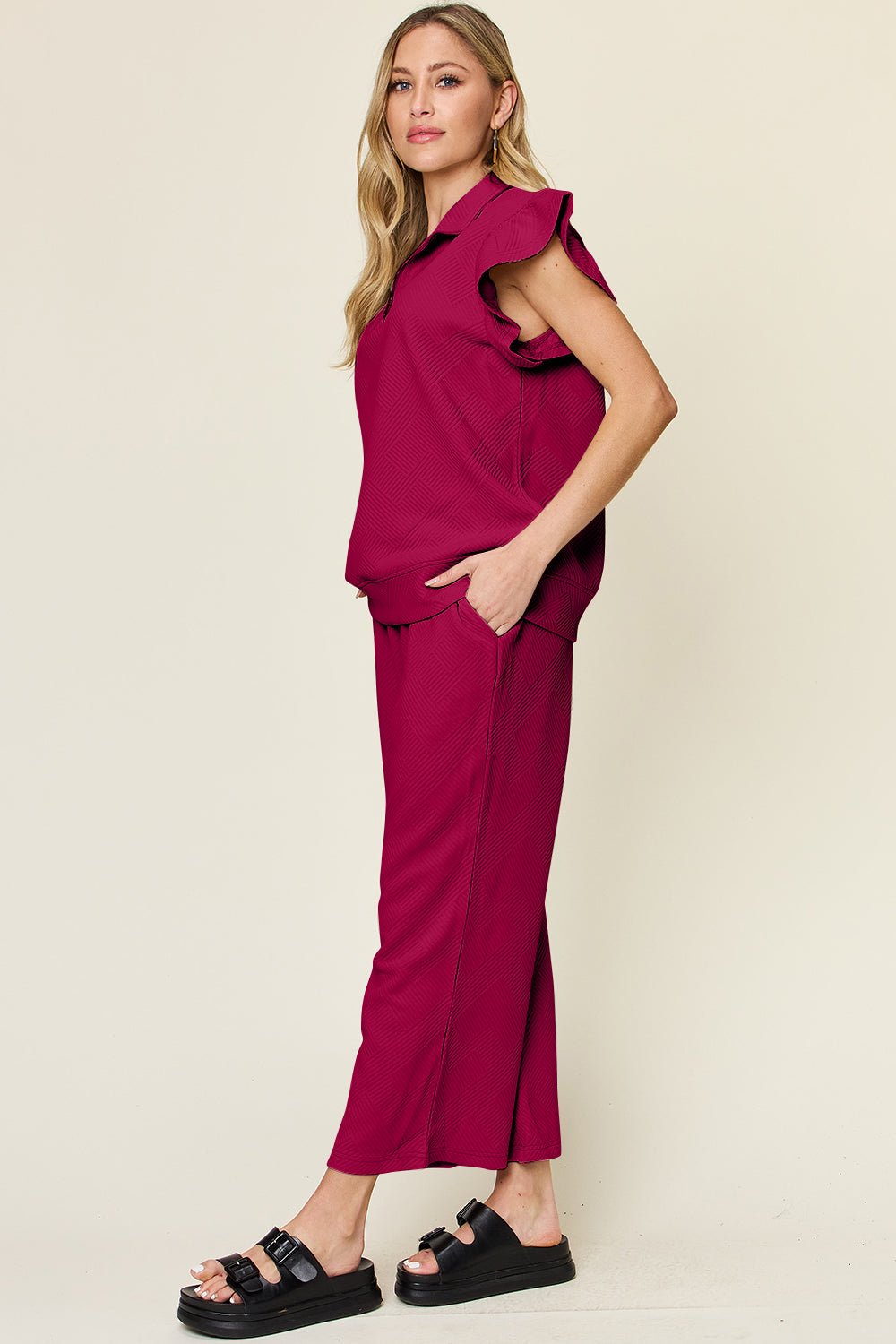Poshli Drawstring Two-Piece Set