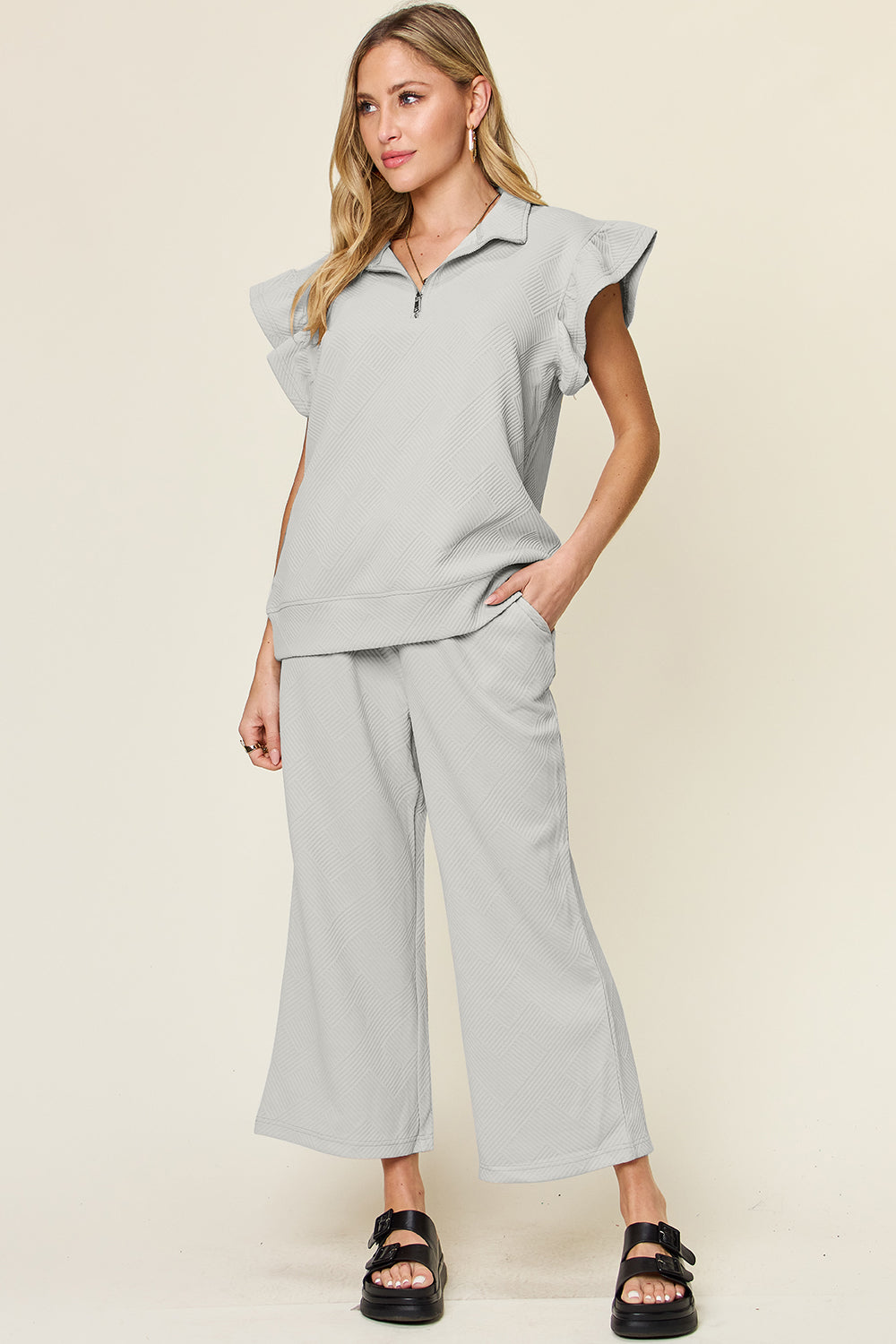 Poshli Drawstring Two-Piece Set