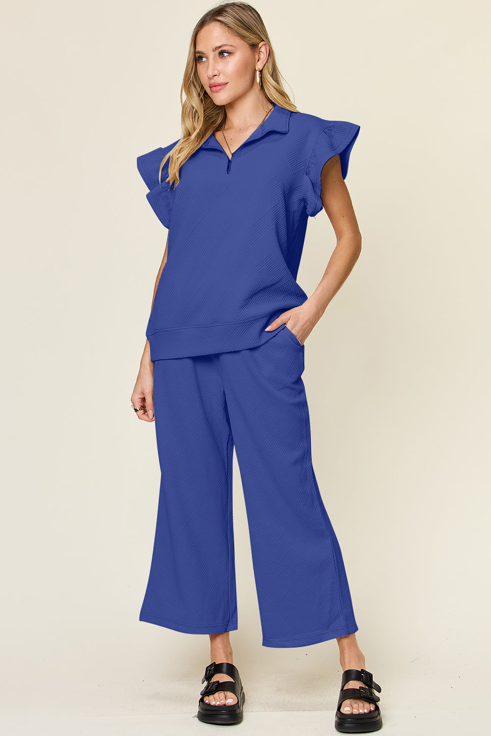 Poshli Drawstring Two-Piece Set