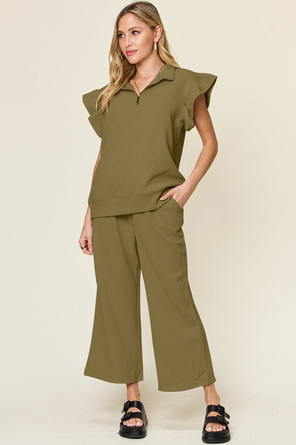 Poshli Drawstring Two-Piece Set