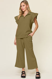 Poshli Drawstring Two-Piece Set