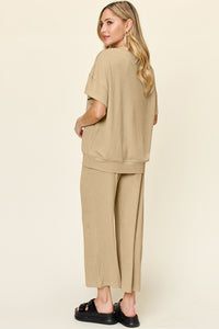 Poshli Textured Two-Piece Set