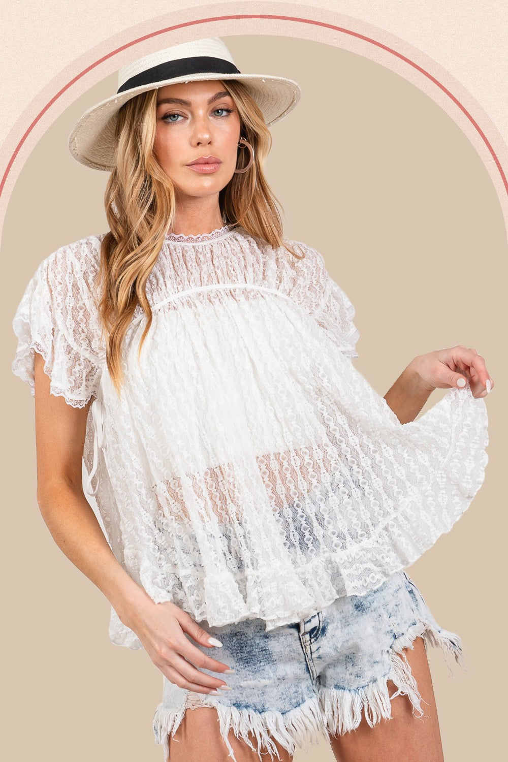 Lace Enchantment Blouse