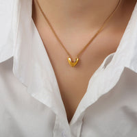 Cherished Embrace Heart Necklace