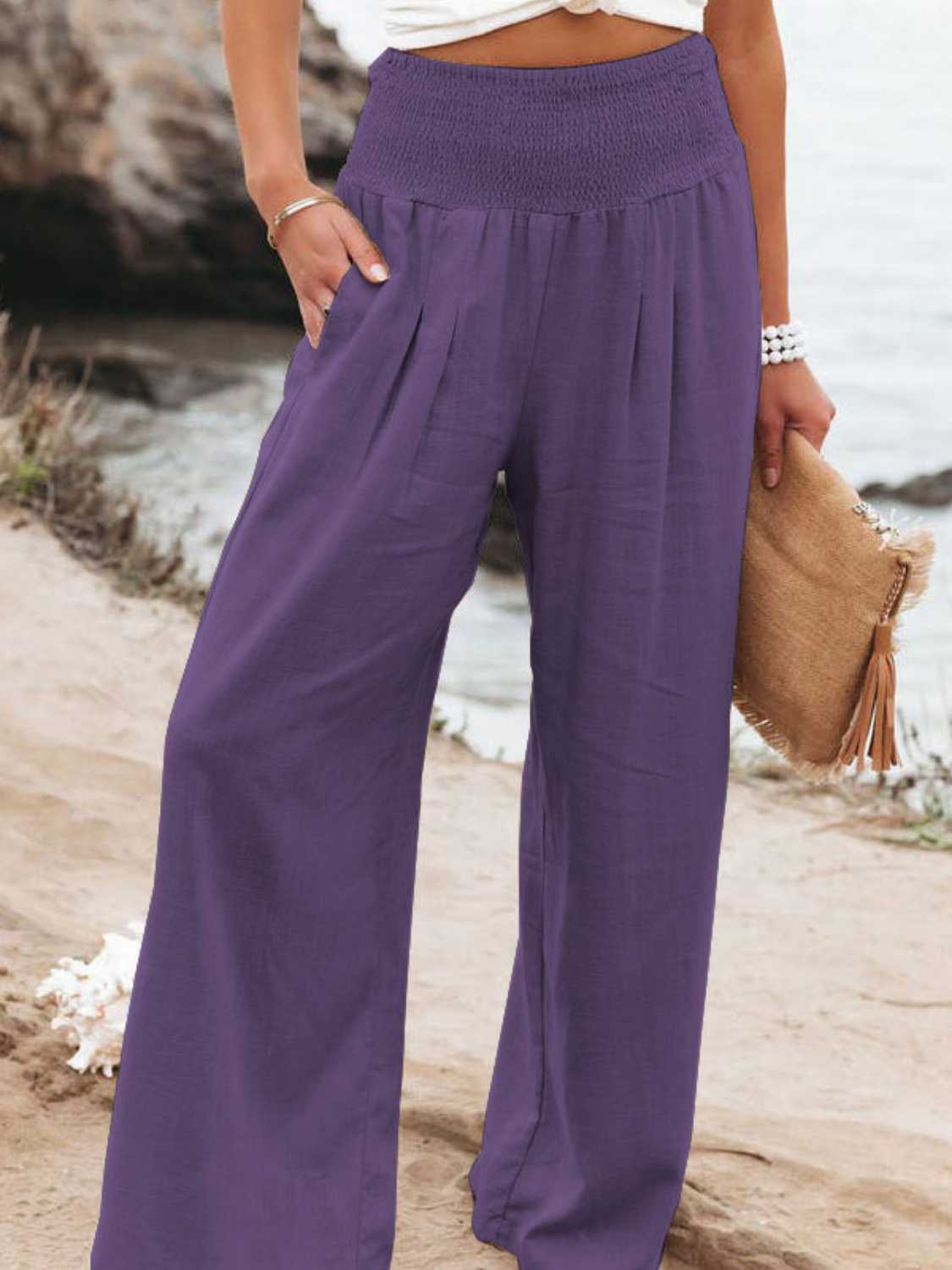 Seaside Escape Wide Leg Pants