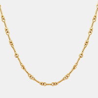 Golden Embrace Chain Link Necklace