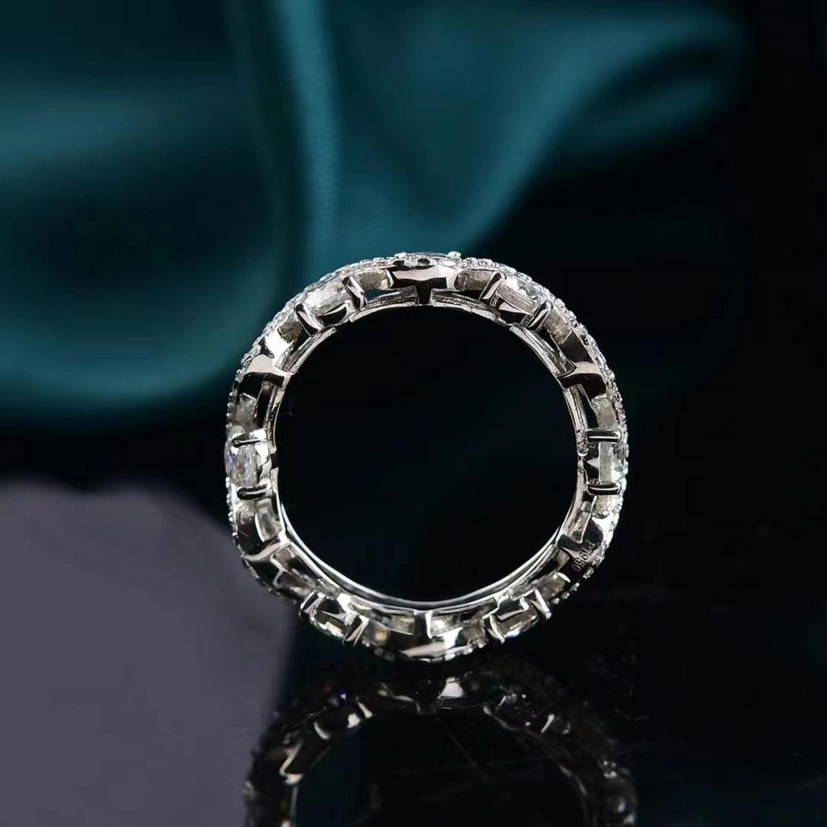 Eternal Shine Moissanite Ring