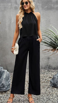 Satin Ease Halter Set