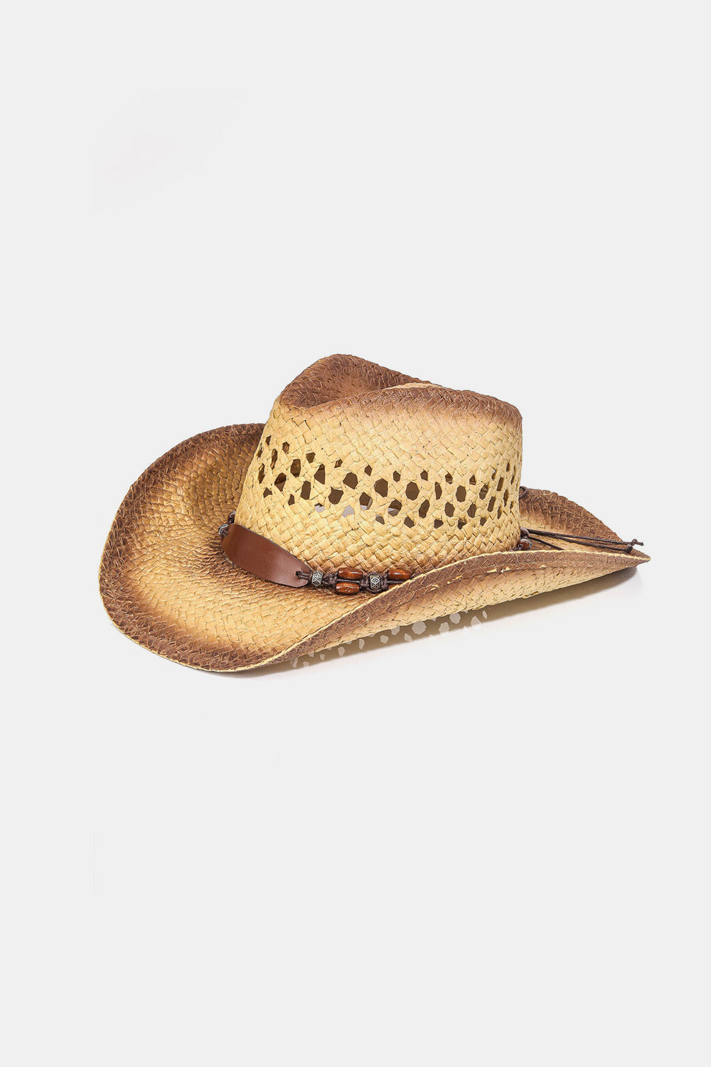 Sunkissed Elegance Cutout Straw Hat