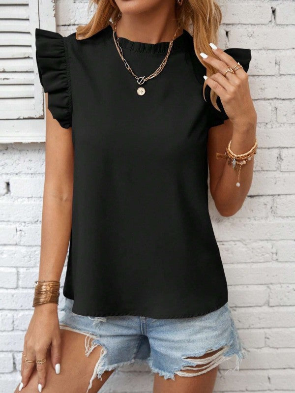 Modish Ruffle Blouse