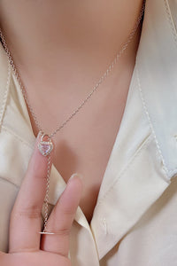 Enchanted Moonstone Heart Necklace