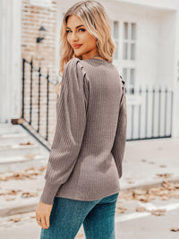 Reverie V-Neck Long Sleeve Top