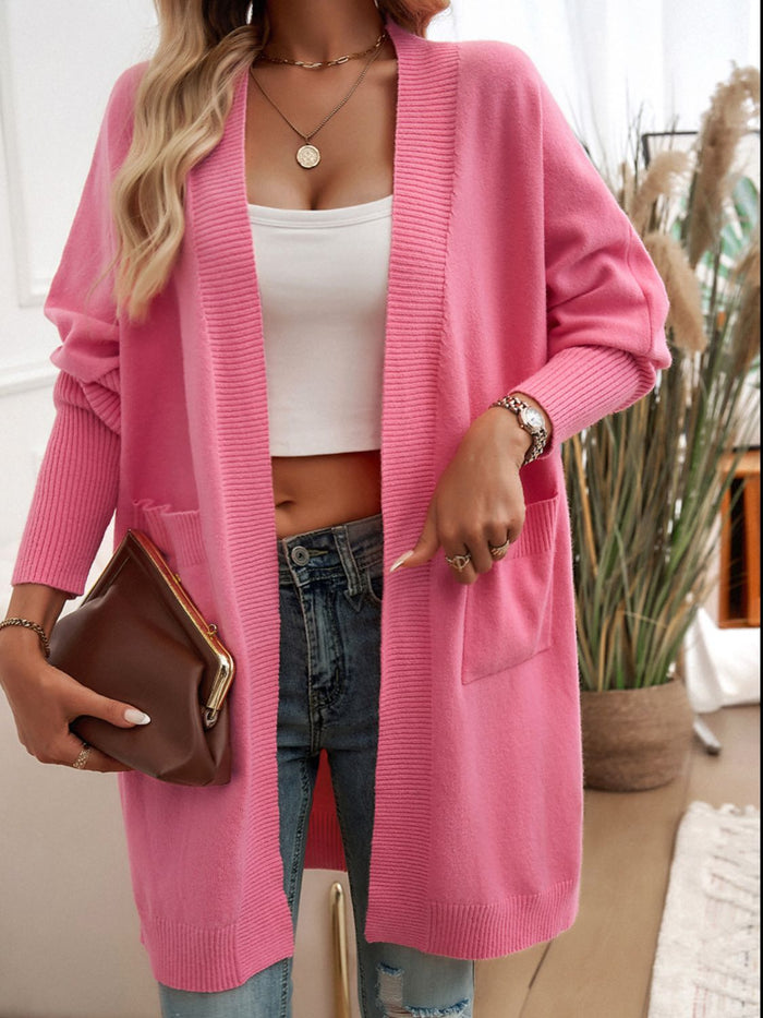 Cozy Pocketed Longline Cardigan