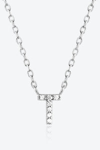 Q to U Quintessence Circle Zircon Sterling Necklace