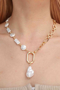 Elegant Allure Freshwater Pearl Necklace