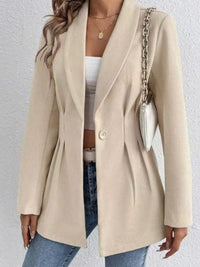 Sophisticated Buttoned Blazer