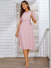 Timeless Elegance Midi Dress