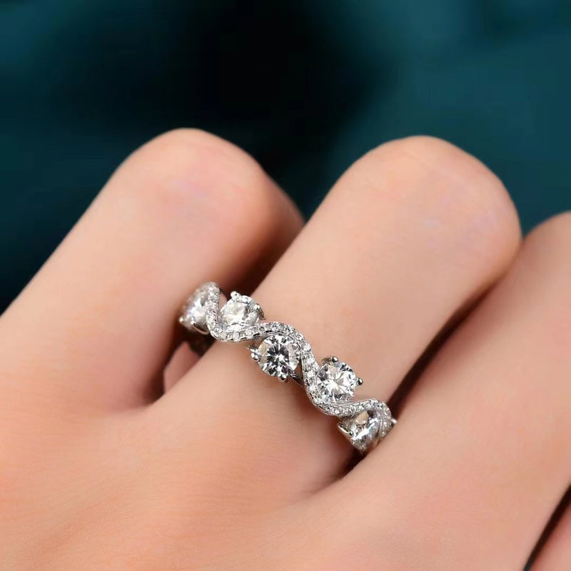 Eternal Shine Moissanite Ring