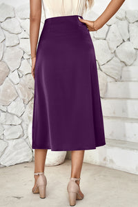 Timeless Hour Flow Midi Skirt