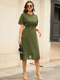 Timeless Elegance Midi Dress