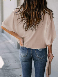 Graceful Drape Cowl Neck Blouse