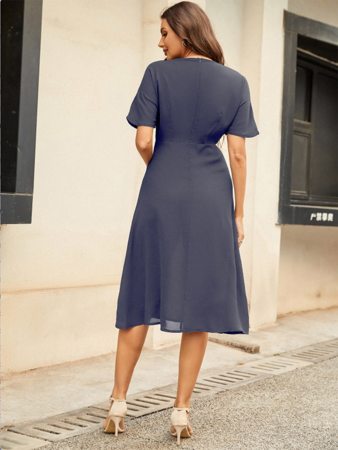 Timeless Elegance Midi Dress