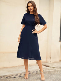 Timeless Elegance Midi Dress