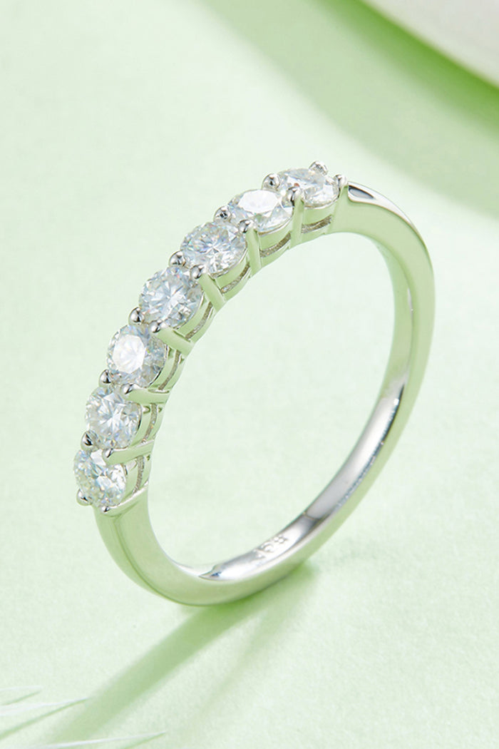 Eternal Gleam Moissanite Ring