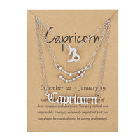 Cosmic Charm Zodiac Necklace Set