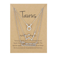 Cosmic Charm Zodiac Necklace Set