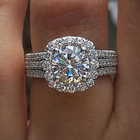 Eternal Radiance Cubic Zirconia Ring