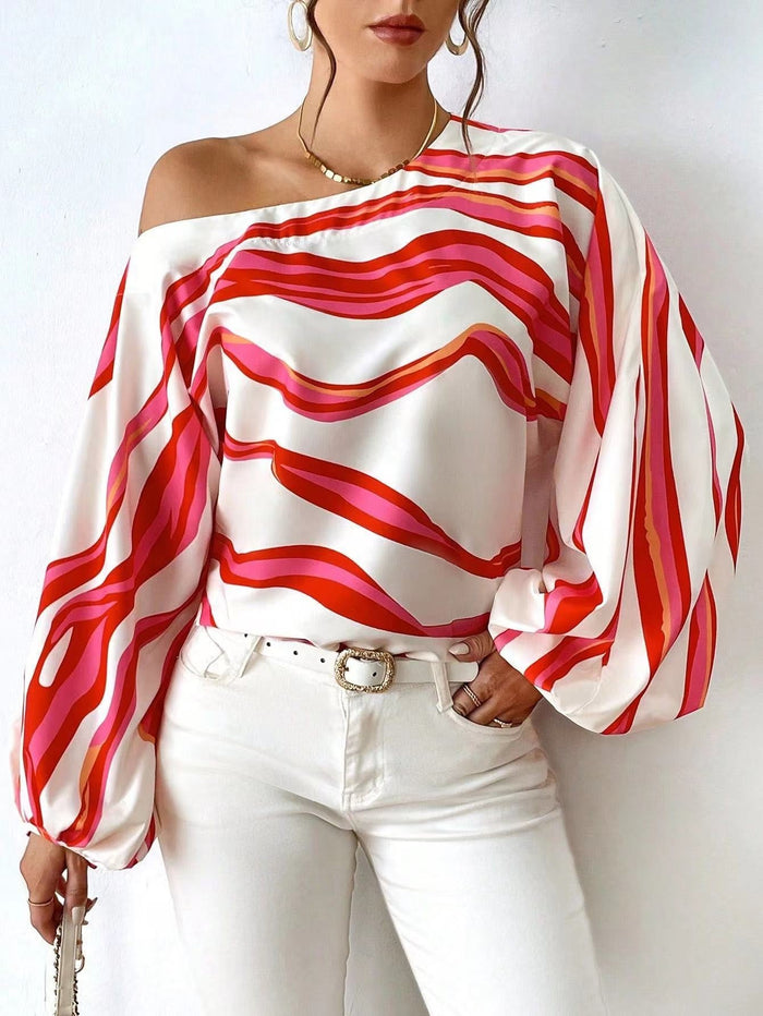 Solara Wave Off-Shoulder Top