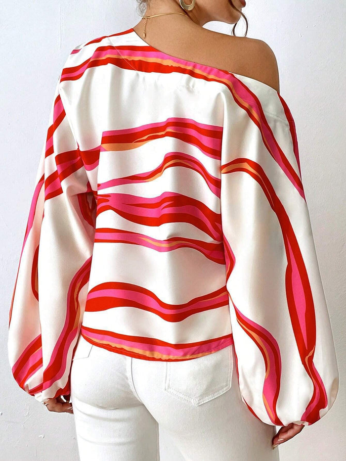 Solara Wave Off-Shoulder Top