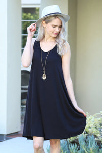 Sage Whirl Pocket Dress