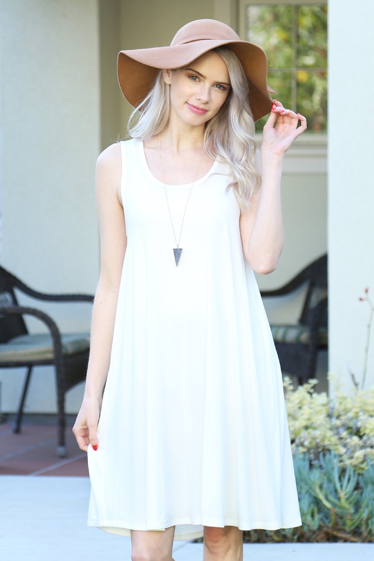Sage Whirl Pocket Dress