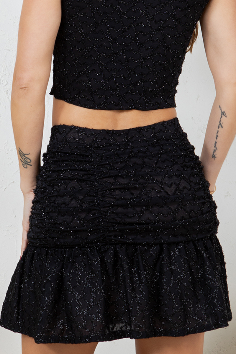 Midnight Heart Skirt