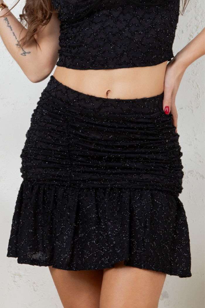 Midnight Heart Skirt