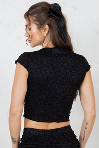 Midnight Heart Top