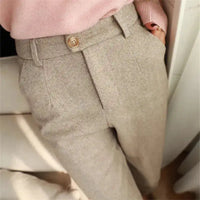 Chic Autumn Harem Pencil Pants