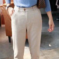 Chic Autumn Harem Pencil Pants