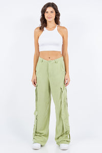 Urban Breeze Linen Cargo Pants