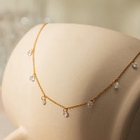 Celestial Sparkle Rhinestone Necklace