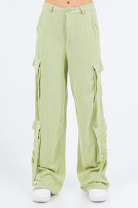 Urban Breeze Linen Cargo Pants